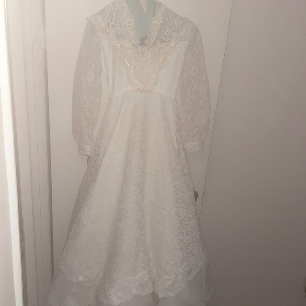 COPY - Antique winter wedding dress